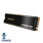 اس اس دی اینترنال ADATA LEGEND 960 M.2 2280 با هیت‌سینک مشکی و جزئیات طلایی