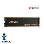 ADATA LEGEND 960 MAX SSD اینترنال حرفه‌ای با هیت‌سینک آلومینیومی و رابط PCIe 4.0 NVMe