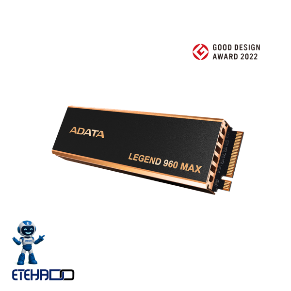 ADATA LEGEND 960 MAX SSD اینترنال حرفه‌ای با هیت‌سینک آلومینیومی و رابط PCIe 4.0 NVMe