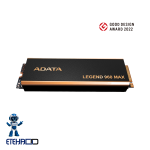 ADATA LEGEND 960 MAX SSD اینترنال حرفه‌ای با هیت‌سینک آلومینیومی و رابط PCIe 4.0 NVMe