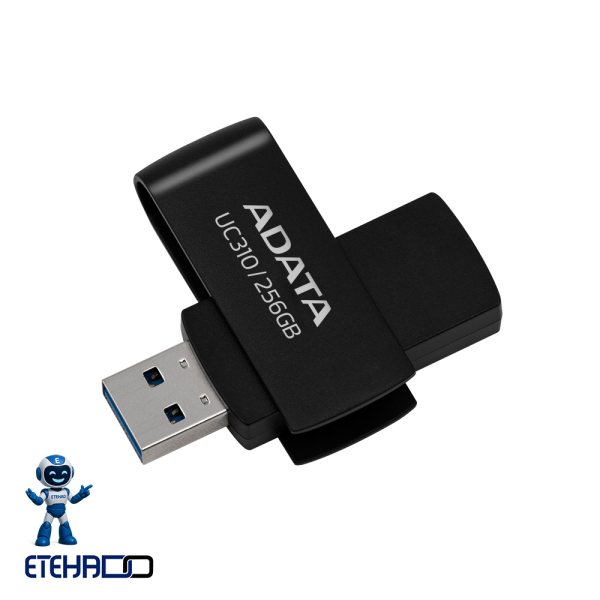 فلش‌مموری ADATA UC310 با طراحی چرخشی بدون درپوش