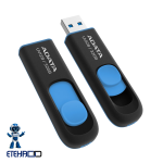 فلش مموری ای دیتا ADATA UV128 با طراحی جمع‌وجور و کانکتور USB کشویی