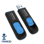 فلش مموری ای دیتا ADATA UV128 با طراحی جمع‌وجور و کانکتور USB کشویی