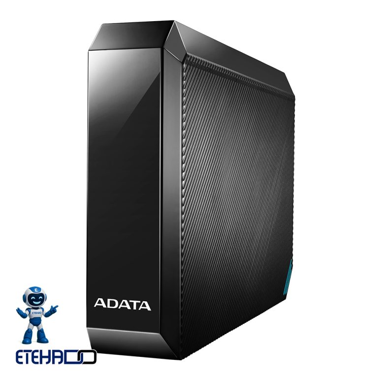 هارد اکسترنال ای‌دیتا ADATA HM800 با طراحی مشکی و ظرفیت ۸ ترابایت از فروشگاه تأمین تجارت اتحاد
