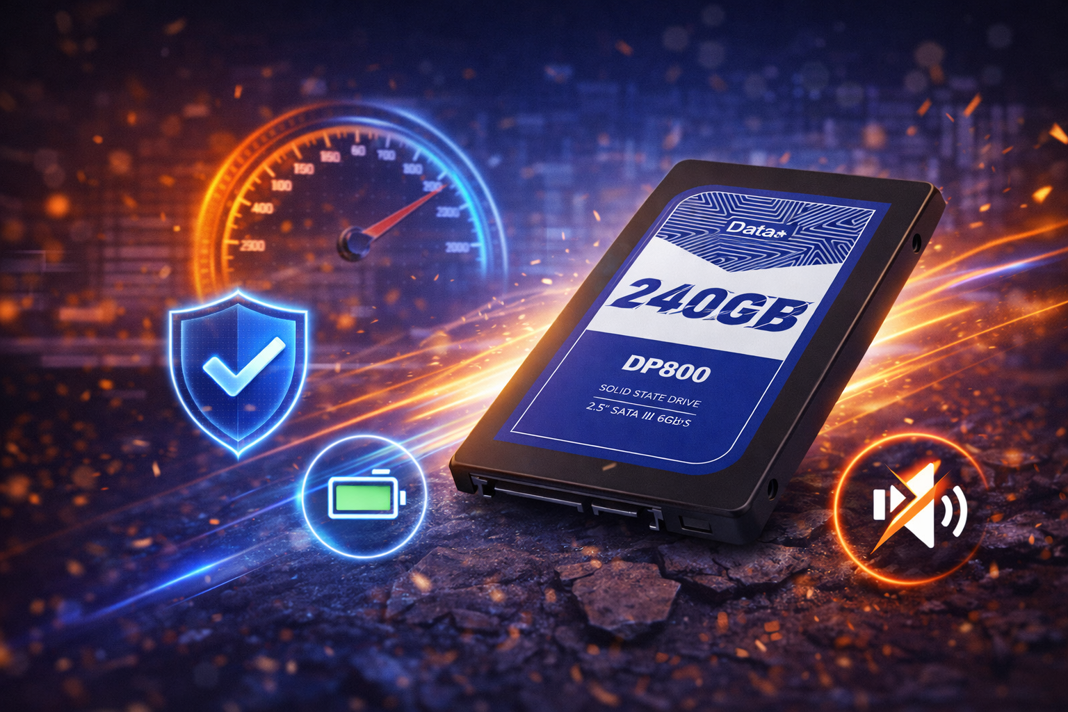 اس اس دی اینترنال دیتا پلاس مدل DP800 ظرفیت 240 گیگابایت