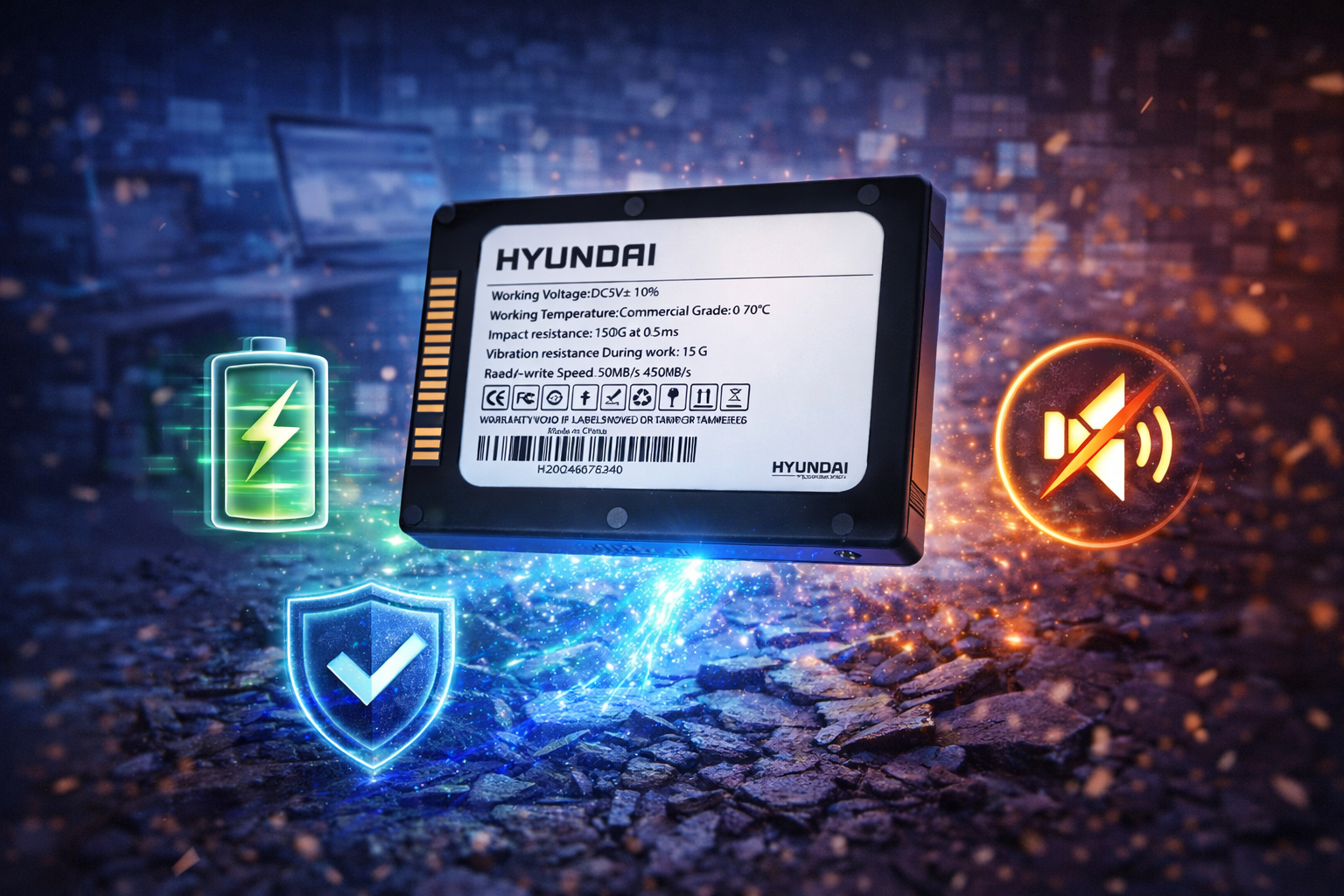 اس اس دی اینترنال هیوندای مدل SAPPHIRE ظرفیت 240 گیگابایت